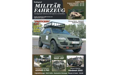 36. TANKOGRAD MILITAR FAHRZEUG ISSUE 1/2007 NEW WEHRMACHT JAGDPANTHER 36. TANKOGRAD MILITAR FAHRZEUG ISSUE 1/2007 NEW WEHRMACHT JAGDPANTHER