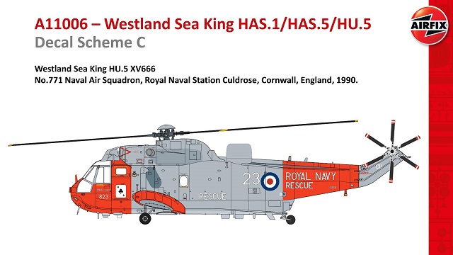 Luckymodel Airfix Westland Sea King Has Has Has Hu